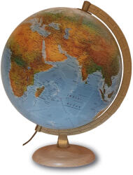Cartographia Földgömb 30 cm - B4 világító, duó, fatalpas - finn nyelvű - OUTLET (5999570430346)