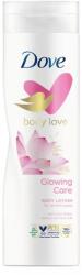 Dove Glowing Care testápoló Rizstejjel és Lótuszvirág kivonattal 400ml