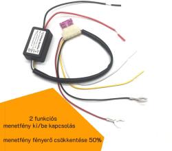  Nappali menetfény vezérlő elektronika 2 funkciós (343A) - valtogomb