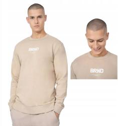 4F Férfi sport pulóver 4F bézs XXL (4FSS23TSWSM237-81S-XXL)