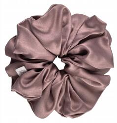 Qrown L-es Méretű Lila Selyemszalag Hajgumihoz, 100% Természetes Selyem, Selyem Scrunchie (Jedwabna Gumka Do Włosów Różowa L)