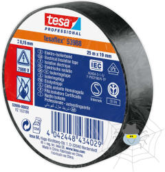 TESA tesaflex® 53988 szigetelőszalag 19 mm X 25 m - fekete