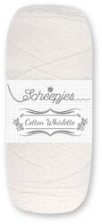 Scheepjes Cotton Whirlette 804 Cream - törtfehér fonal
