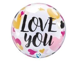 GoDan Bubble lufi Takara Love You Hearts & Arrows - 56 cm, 1 db