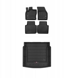 FroGum 3D gumi autószönyegek és szőnyeg szett Volkswagen Tiguan Allspace logóval