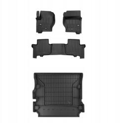 FroGum Gumi autószönyegek és szőnyeg szett Land Rover Discovery III 2004-2009-hoz