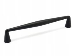 Rejs Bútorfogantyú Fekete Matt Fém Lekerekített Linea 128 MM 140 MM (LINEA CZM 128)