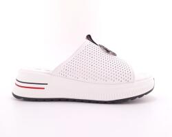 Cambell fehér bőr női flip-flop papucs 25-07305WH méret38 (25-07305WH)