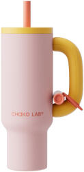 Chako LAB Sticla termos Bawang Tumbler cu invelis ceramic interior - Pink/Orange - 1100 ml - Chako Lab