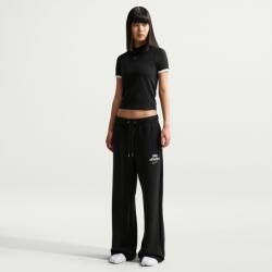 Nike SPW Phoenix Fleece Wide-Leg Pants M | Femei | Pantaloni de trening | Negru | IO1297-010