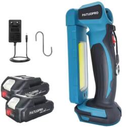 Devomax Akkumulátoros Munkalámpa - 1000W, 360°-ban Forgatható (D010100002)