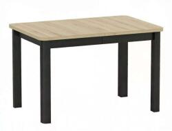 SIGNAL MEBLE Masă de bucătărie Snyder 120, stejar artisan / negru (OSKARDAC120)