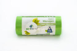 Ecofriend Recycling SRL Saci Menaj 35 L Verzi (00000131)