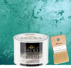 Torodecor Vopsea Decorativă Perla Luxury Verde Închis 0, 5L cu fulgi perlați - Pensulă inclusă (PLP05007)