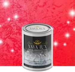 Torodecor Vopsea decorativa de Lux Argentina, Rosu Intens, cu Efect 3D Stelat, 2 Litri, YaYa Color (AR2017)