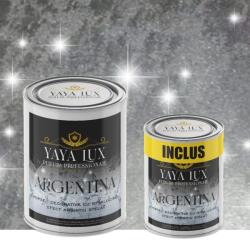 Torodecor Vopsea Decorativă de Lux Argentina - Gri Oțel | Pachet 3.5L (2.5L + 1L), Efect 3D Stelat (AR250021002)