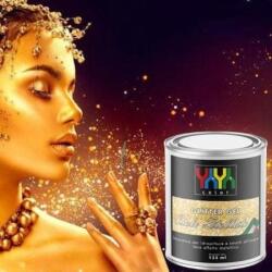 Torodecor Glitter Cielo Stellato, sclipici in gel, Gold pentru Pietra Spaccata/Piatra Sparta, Roca, 135 ml (GLI135002)
