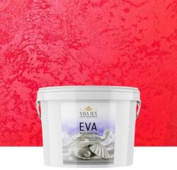 Torodecor Vopsea decorativa de Lux, Eva Madreperla cu Fulgi de Sticla, Rosu Intens, 2 Litri, YaYa Color (EM2024)
