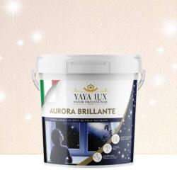 Torodecor Vopsea Decorativa Lavabila Premium, Aurora Brillante, Soft Sampanie cu Efect 3D Argintiu Stelat, 4 Litri (AB4006)