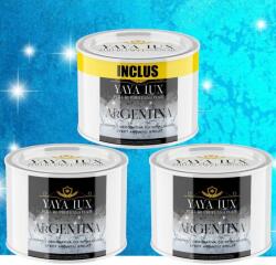 Torodecor Vopsea Decorativă de Lux Argentina - Albastru | Pachet 1.5L (2×0.5L + 0.5L), Efect 3D Stelat (AR05004X3)