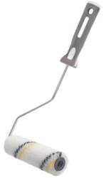 Torodecor Mini trafalet 10 cm, Rolltex, cu maner scurt de 19 cm, din ZINC, lungimea perilor 6 mm, Premium Profesional (19381+00011)