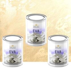 Torodecor Vopsea Decorativă de Lux Eva - Bej Șampanie | Pachet 1.5L (2×0.5L + 0.5L), Efect perlat luminos (EM05012X3)