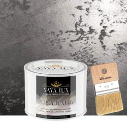 Torodecor Vopsea Decorativă Perla Luxury Negru 0, 5L cu fulgi perlați - Pensulă inclusă (PLP05008)