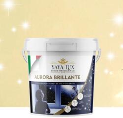 Torodecor Vopsea Decorativă Lavabila Premium, Aurora Brillante, Soft Vanilla cu Efect 3D Argintiu Stelat, 4 Litri (AB4005)
