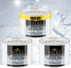 Torodecor Vopsea Decorativă de Lux Argentina - Argintiu Vibrant | Pachet 1.5L (2×0.5L + 0.5L), Efect 3D Stelat (AR05001X3)