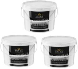 Torodecor Pachet 7.5 Litri, Grund Fondo Bianco alb pentru vopsea decorativa, 2 X 2.5 Litri Plus 2.5 Litri Cadou (FB75001)