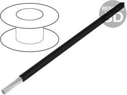 Alpha Industries Cablu HookUp Wire 16AWG PTFE negru (5858 BK005)