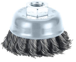 GRAPHITE Perie tip cupa 100 mm, sirma de otel rasucita, M14 57T412 (57T412)