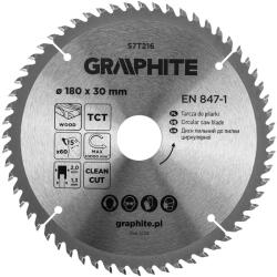GRAPHITE Disc fierastrau, VIDIA, 180 x 30 mm, 60 dinti 57T216 (57T216)