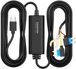 DDPai Kit cablare Hardwire DDPAI, pentru camere auto, monitorizare parcare 24H, compatibil modele DDPAI, DDPAI-DC002 Hardwire Kit (DDPAI-DC002 Hardwire Kit)
