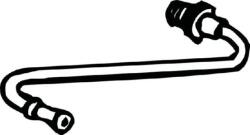 BOSAL Conducta de presiune, senzor de presiune (filtru particule) BOSAL 000-073 (000-073)