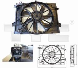 TYC Ventilator, radiator TYC 817-0001 (817-0001) - fixbox