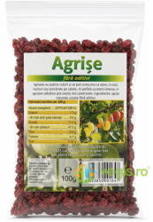 Deco Italia Agrise Rosii Uscate fara Aditivi 100g