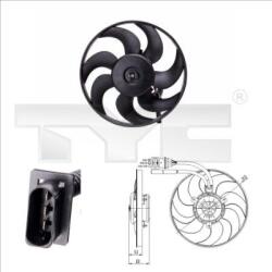 TYC Ventilator, radiator TYC 831-0009 (831-0009) - fixbox