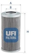 UFI Filtru, sistem hidraulic primar UFI 22.048. 00 (22.048.00)