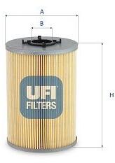 UFI Filtru, sistem hidraulic primar UFI 83.089. 00 (83.089.00)