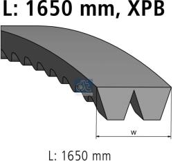 DT Spare Parts Set curea trapezoidala DT Spare Parts 4.80647 (4.80647) - fixbox