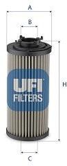 UFI Filtru, sistem hidraulic primar UFI 83.051. 00 (83.051.00)
