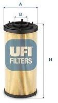 UFI Filtru, sistem hidraulic primar UFI 83.033. 00 (83.033.00)