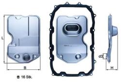 MAHLE Filtru cutie de viteze automata MAHLE HX 160KIT (HX 160KIT)