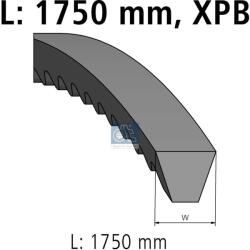 DT Spare Parts Curea transmisie DT Spare Parts 4.80648 (4.80648) - fixbox