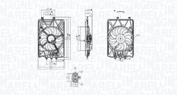 Magneti Marelli Ventilator, radiator MAGNETI MARELLI 069422781010 (069422781010) - fixbox