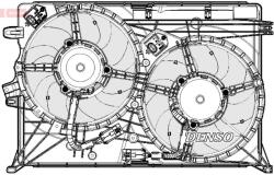 DENSO Ventilator, radiator DENSO DER09075 (DER09075) - fixbox