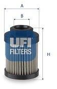 UFI Filtru, sistem hidraulic primar UFI 82.135. 00 (82.135.00)