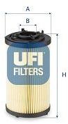 UFI Filtru, sistem hidraulic primar UFI 83.031. 00 (83.031.00)