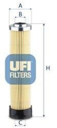 UFI Filtru, sistem hidraulic primar UFI 83.078. 00 (83.078.00)